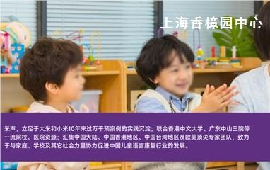 上海闵行区儿童语言障碍康复中心