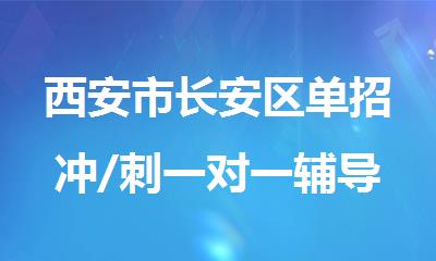 西安市长安区单招冲/刺一对一辅导机构十大排行