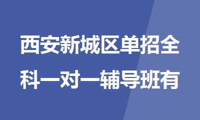 西安新城区单招全科一对一辅导班有哪些
