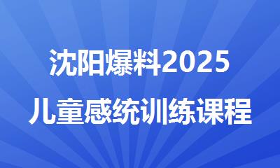 沈阳爆料2025儿童感统训练课程收费情况