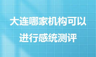 大连哪家机构可以进行感统测评