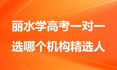 丽水学高考一对一选哪个机构精选人气排行榜名单出炉