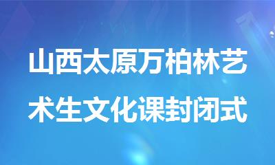 山西太原万柏林艺术生文化课封闭式学习培训机构