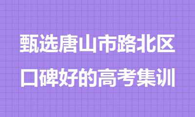 甄选唐山市路北区口碑好的高考集训辅导班