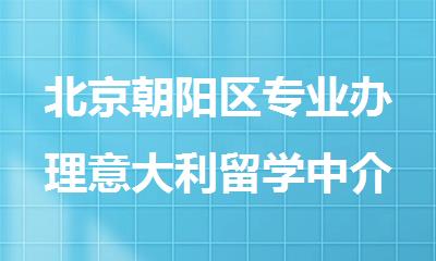 北京朝阳区专业办理意大利留学中介名单今日出炉