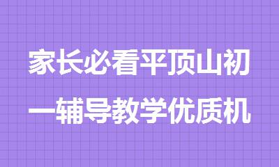 家长必看平顶山初一辅导教学优质机构推荐名单公布