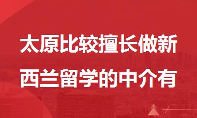 太原比较擅长做新西兰留学的中介有哪些