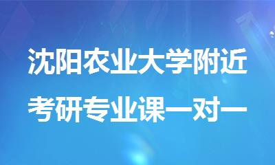沈阳农业大学附近考研专业课一对一辅导机构