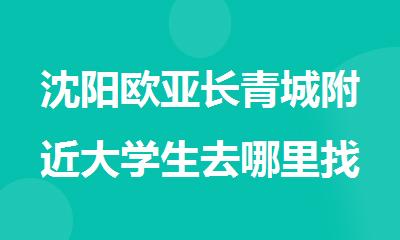 沈阳欧亚长青城附近大学生去哪里找考研周末班