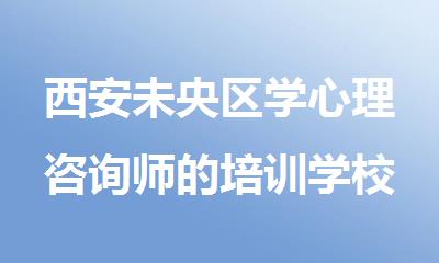 西安未央区学心理咨询师的培训学校有哪些