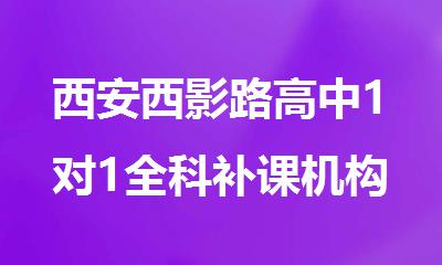 西安西影路高中1对1全科补课机构推荐哪家好