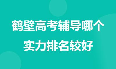鹤壁高考辅导哪个实力排名较好