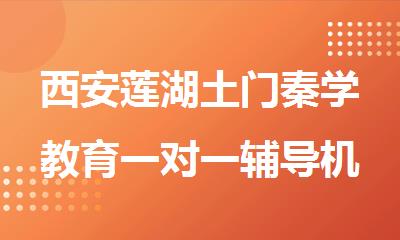 西安莲湖土门秦学教育一对一辅导机构