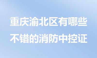 重庆渝北区有哪些不错的消防中控证培训班