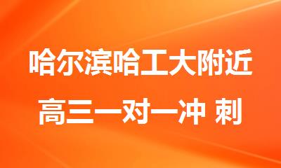 哈尔滨哈工大附近高三一对一冲 刺哪个师资好