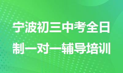 宁波初三中考全日制一对一辅导培训班精选名单榜首一览