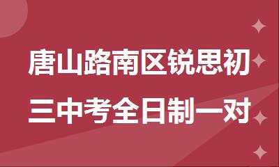 唐山路南区锐思初三中考全日制一对一辅导班
