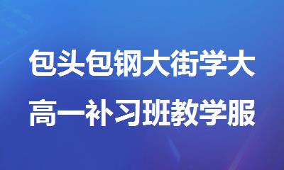 包头包钢大街学大高一补习班教学服务好吗