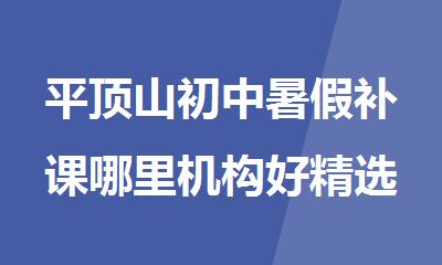 平顶山初中暑假补课哪里机构好精选排名榜首一览