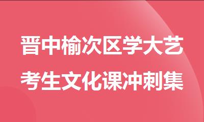 晋中榆次区学大艺考生文化课冲刺集训营