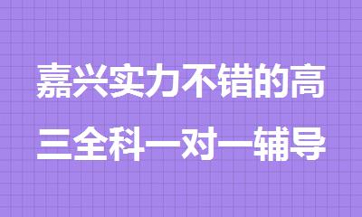 嘉兴实力不错的高三全科一对一辅导培训机构名单