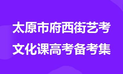 太原市府西街艺考文化课高考备考集训营