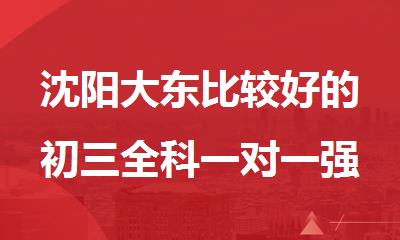 沈阳大东比较好的初三全科一对一强化冲刺集训班