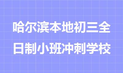 哈尔滨本地初三全日制小班冲刺学校有哪些比较靠谱