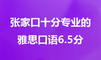 张家口十分专业的雅思口语6.5分培训班机构