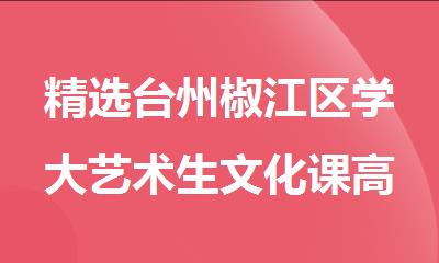 精选台州椒江区学大艺术生文化课高考补习辅导班