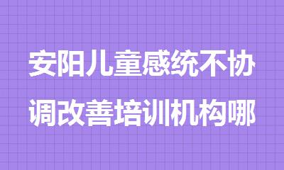 安阳儿童感统不协调改善培训机构哪家好