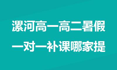 漯河高一高二暑假一对一补课哪家提分快