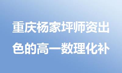重庆杨家坪师资出色的高一数理化补习班