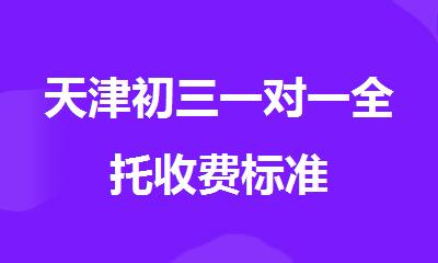 天津初三一对一全托收费标准