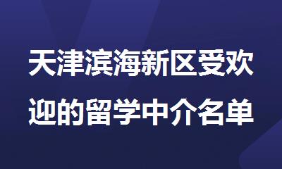 天津滨海新区受欢迎的留学中介名单榜首一览