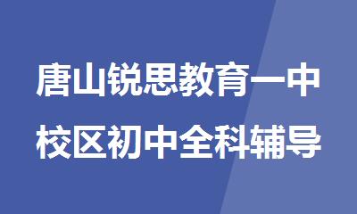 唐山锐思教育一中校区初中全科辅导班