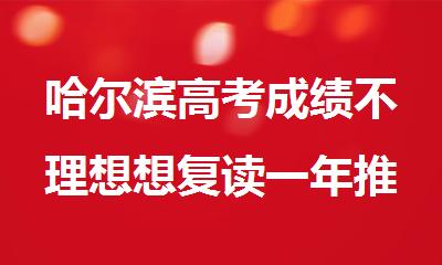 哈尔滨高考成绩不理想想复读一年推荐去哪