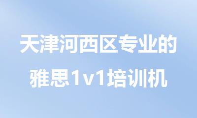 天津河西区专业的雅思1v1培训机构优选