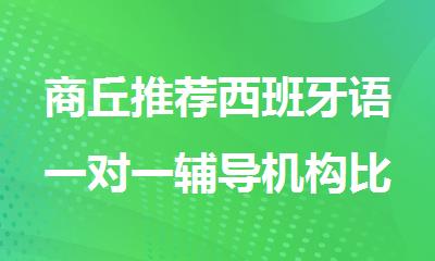 商丘推荐西班牙语一对一辅导机构比较好
