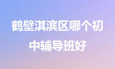 鹤壁淇滨区哪个初中辅导班好