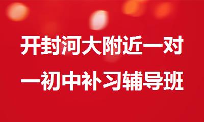 开封河大附近一对一初中补习辅导班哪家的好