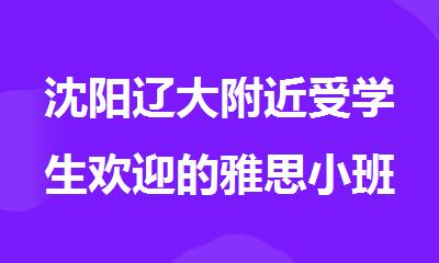 沈阳辽大附近受学生欢迎的雅思小班辅导培训机构大公开