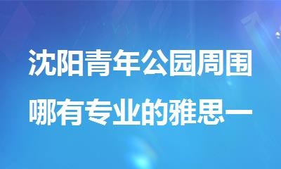 沈阳青年公园周围哪有专业的雅思一对一辅导班推荐