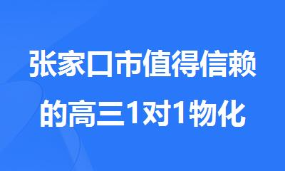 张家口市值得信赖的高三1对1物化生辅导班