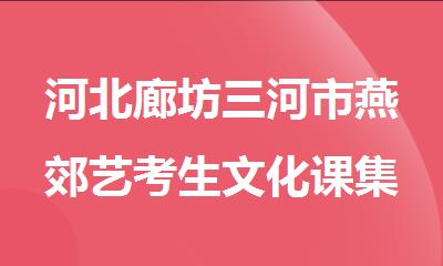 河北廊坊三河市燕郊艺考生文化课集训备考班