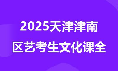 2025天津津南区艺考生文化课全日制备考辅导班