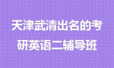 天津武清出名的考研英语二辅导班