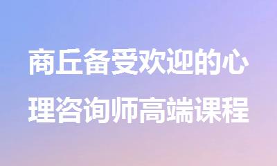 商丘备受欢迎的心理咨询师课程强化班