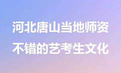 河北唐山当地师资不错的艺考生文化课集训补习班