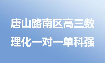 唐山路南区高三数理化一对一单科强化补课班